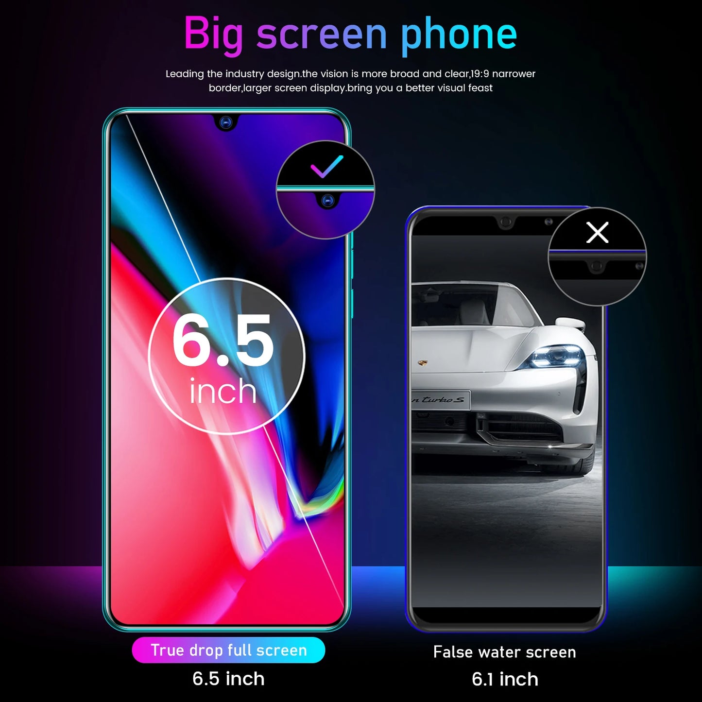 XS16 Pro NEW 2025 Smartphone 6.5 inch New Full Screen CellPhone 5200mAh Mobile Phones Global Version