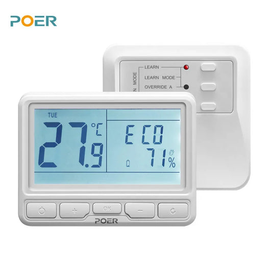 Wireless digital thermoregulator smart wifi heating thermostat temperature controller for gas boiler warm floor humidity sensor