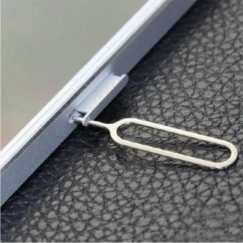 10pcs Anti-Lost Eject Sim Cards Tray Open Pin Needle Key Tool Ejetor for IPhone IPad Mobile Smartphone SIM Remover Accessories