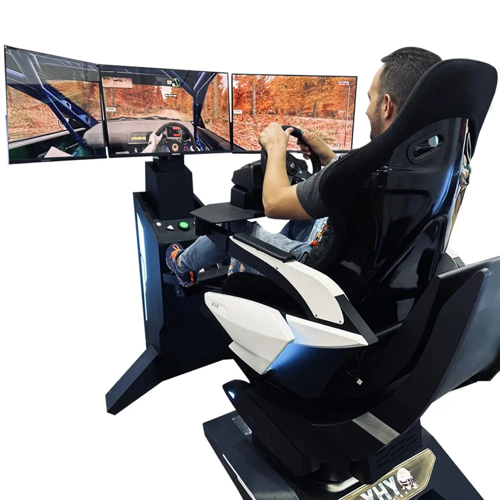 Steering Wheel Gaming Direct Cockpit PS4 PS5 Drive F1 Car and Pedals Sim Racing Driving Simulator Machine