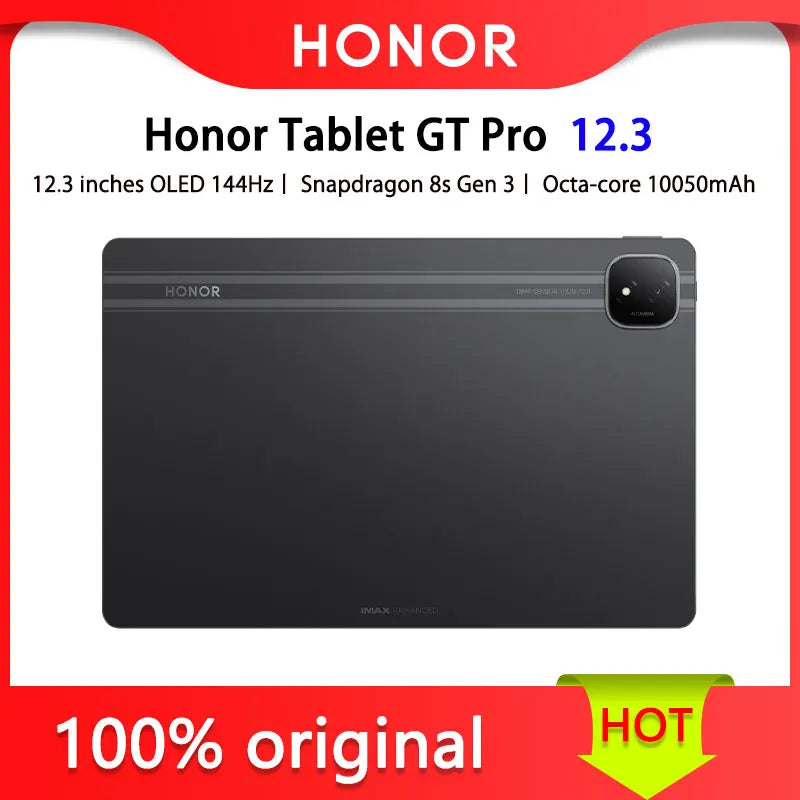 Honor Tablet GT Pro 12.3-inch WIFI Snapdragon 8s Gen3 Octa-core 10050mAh battery capacity