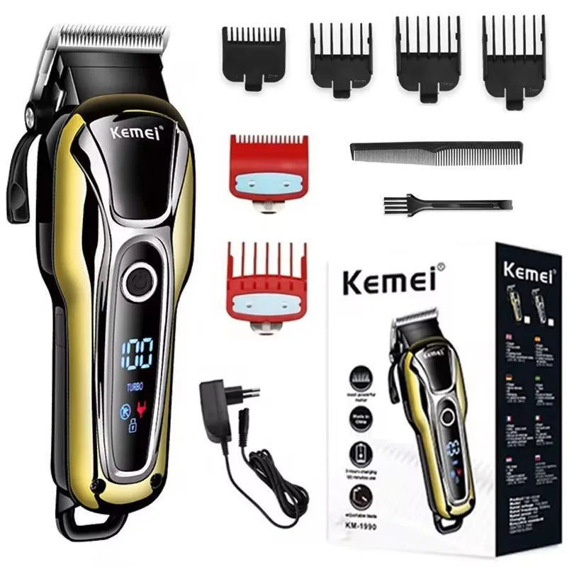 Barber shop hair clipper professional hair trimmer for men beard electric cutter hair cutting machine haircut cordless corded