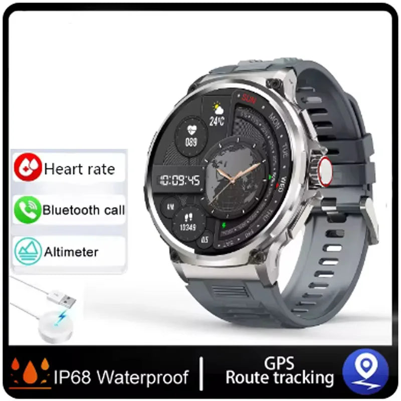 For Xiaomi Poco M3 Pro,Poco F3 X3 M3 Pro Bluetooth Smart Watch Phone Smartwatch Heart Rate Monitor Men Sports