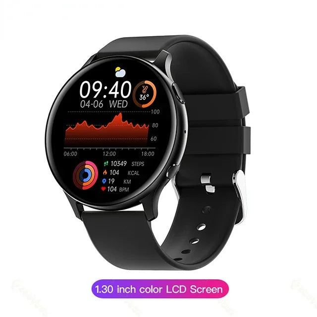 New Bluetooth Call Smart Watch Women Sports Fitness Tracker Waterproof 2025 Smartwatch Large HD Screen For Huawei Phone