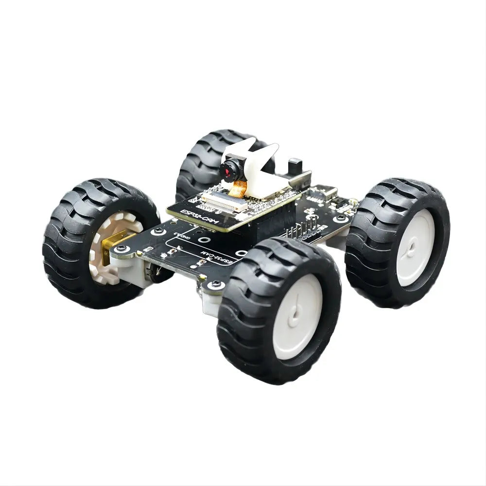 WiFi Robot Car with Camera Open Source ESP32 for Arduino Programming Quicker Android English APP or Webpage Control Robot Kit