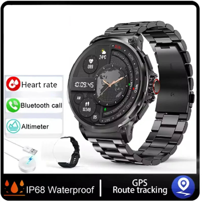 For Xiaomi Poco M3 Pro,Poco F3 X3 M3 Pro Bluetooth Smart Watch Phone Smartwatch Heart Rate Monitor Men Sports