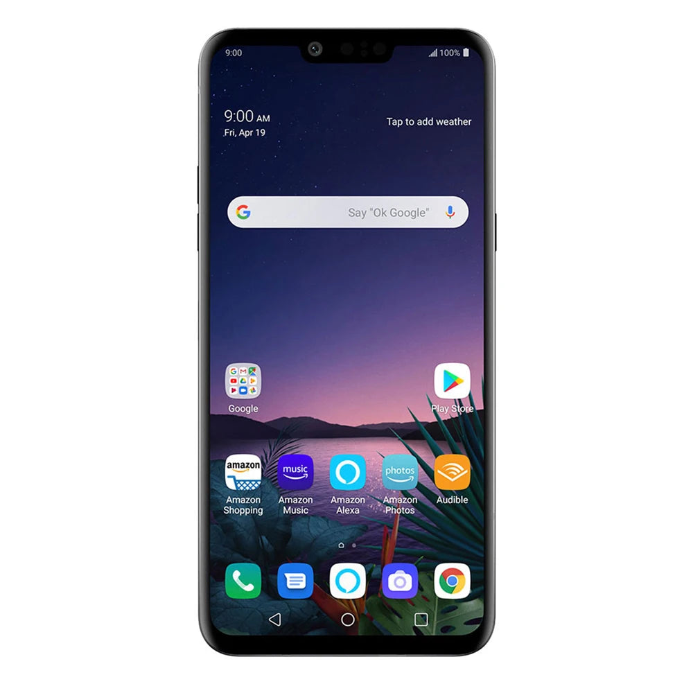 Original LG G8 ThinQ 4G Mobile Phone G820TM G820N 6GB 128GB 6.1" P-OLED Screen 12MP+16MP NFC Octa-Core Android LG G8 Cell phone