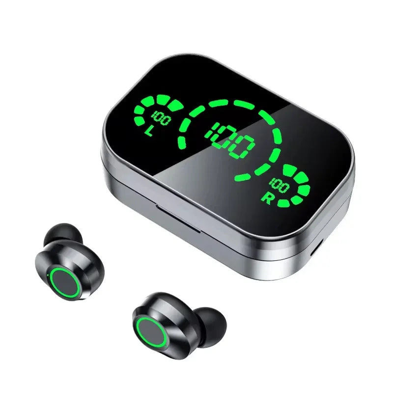 YD03 Wireless Bluetooth Earphones Headphones Outdoor Sport Headset 5.3 With Charging Bin Display Touch Control Earbuds for Muisc