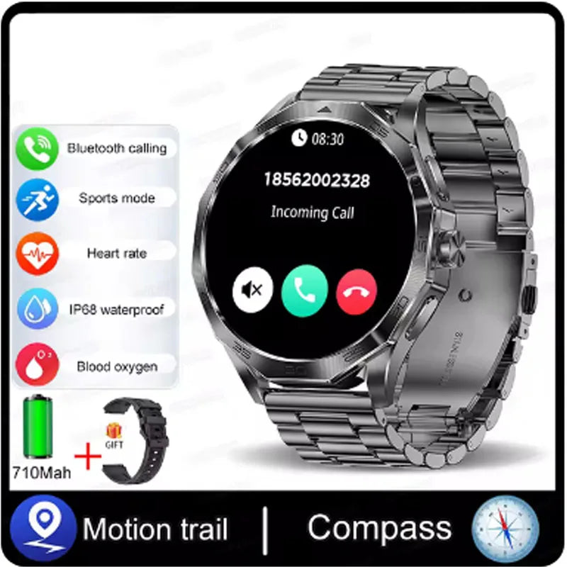 For Xiaomi Poco M3 Pro,Poco F3 X3 M3 Pro Bluetooth Smart Watch Phone Smartwatch Heart Rate Monitor Men Sports